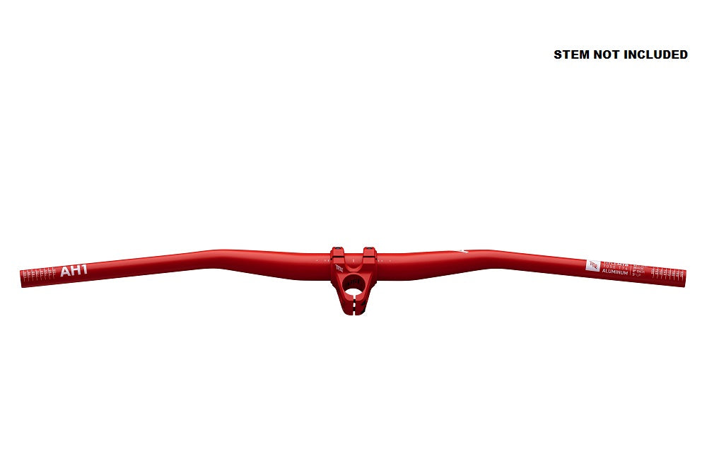 Title MTB AH1 Alloy Bars 35 Clamp - 38mm Rise Matte Red 2025 Sale Online