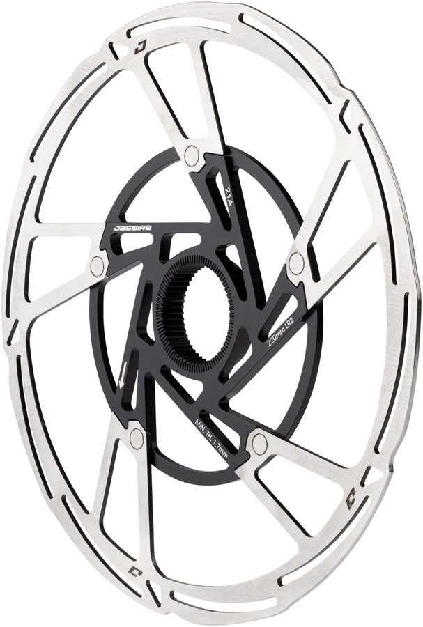 Jagwire Pro LR2 Disc Brake Rotor - 220mm, Center Lock, Silver/Black Footlocker Pictures