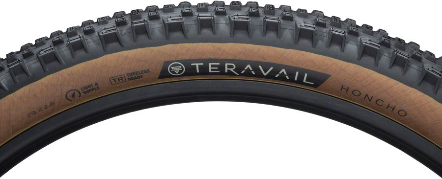 Teravail Honcho Tire - 29 x 2.6, Tubeless, Folding, Tan, Light and Supple, Grip Compound Outlet For Nice