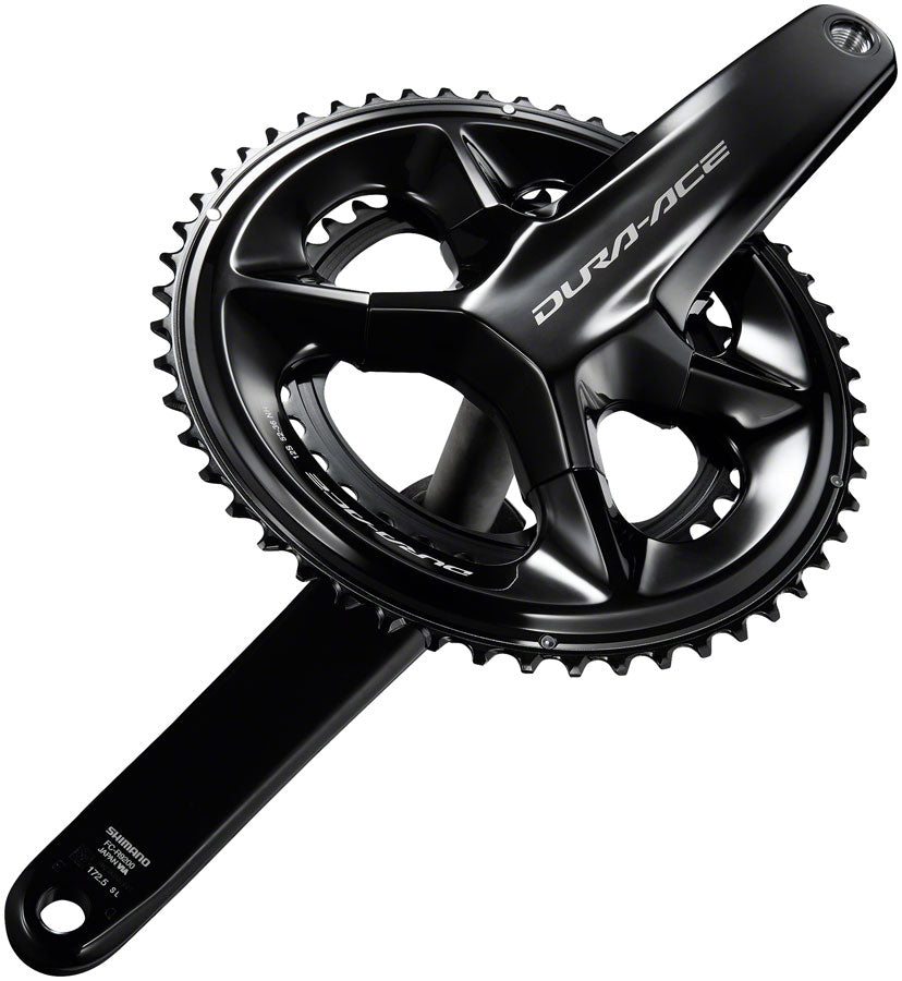 Shimano Dura-Ace FC-R9200 Crankset - 172.5mm, 12-Speed, 52/36t, Hollowtech II Spindle Interface, Black 2025 Unisex Cheap Pice