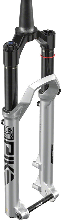 RockShox Pike Ultimate Charger 3.1 RC2 Suspension Fork - 27.5, 140 mm, 15 x 110 mm, 44 mm Offset, Silver, C2 Clearance Big Discount