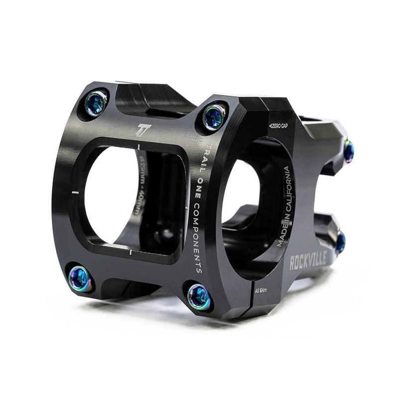 Trail One Components The Rockville Stem - Made in California Black - 35mm Clamp Recommend Sale Online