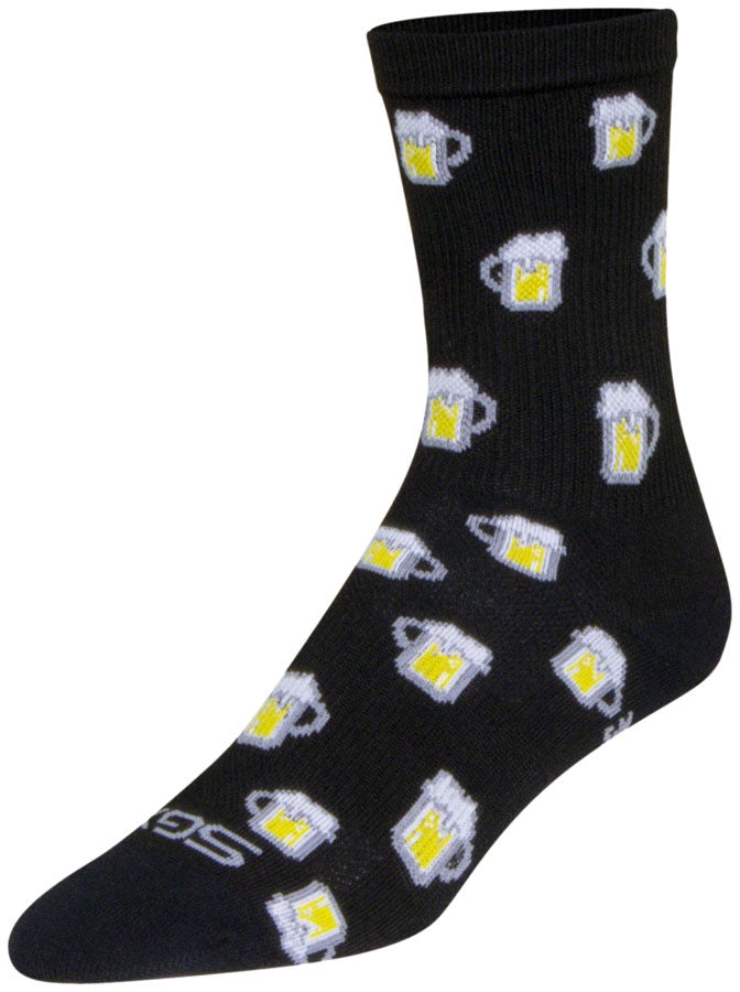 SockGuy SGX Pints Socks - 6, Black, Large/X-Large Sale Official