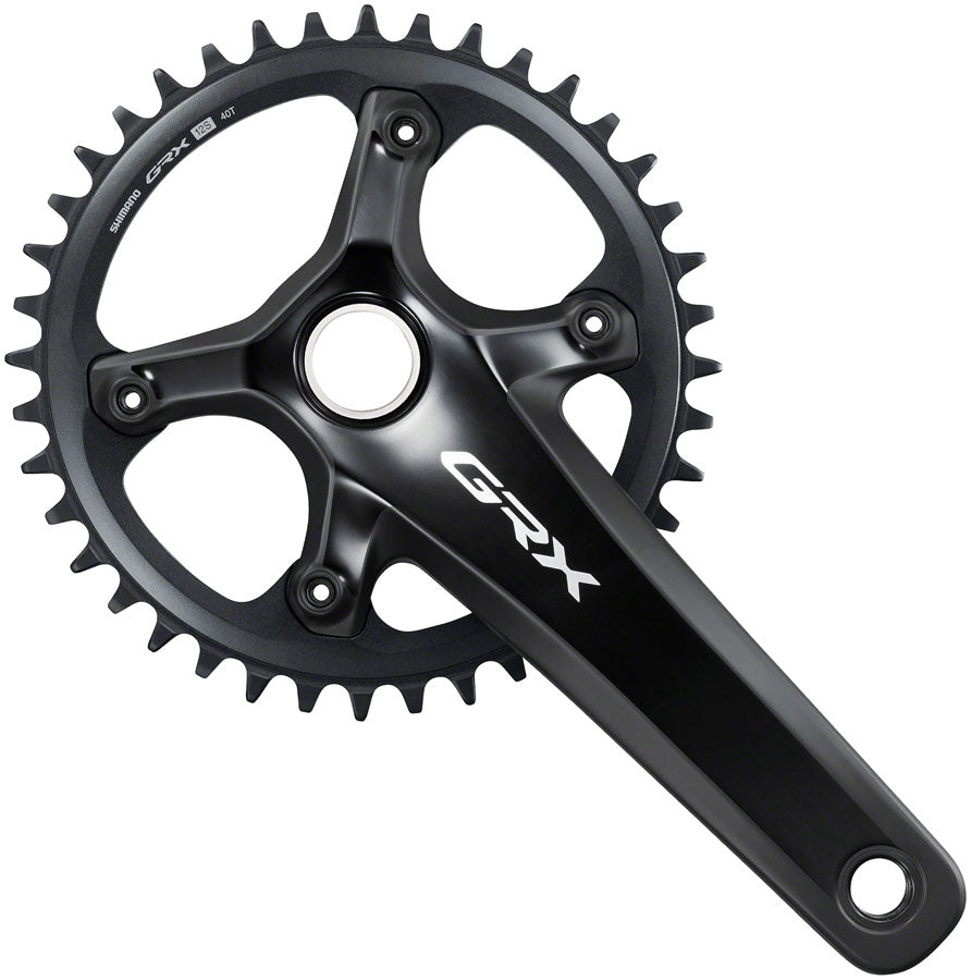 Shimano GRX FC-RX820-1 Crankset - 172.5mm, 12-Speed, 40t, 110 BCD, Hollowtech II, Black Buy Cheap Excellent