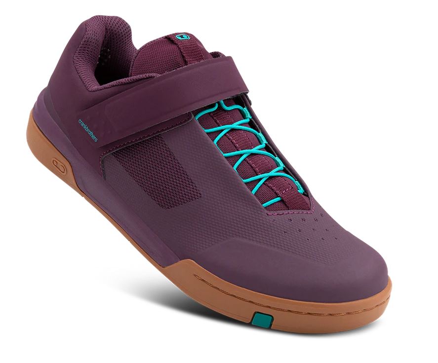 Crank Brothers Stamp Speedlace Men's Shoe - Purple / Teal