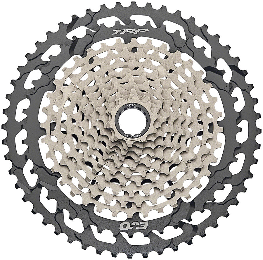 TRP CS-M9050-12 EVO Cassette - 12-Speed, 10-52t, MicroSpline Compatible, Silver/Black Outlet Online Shop