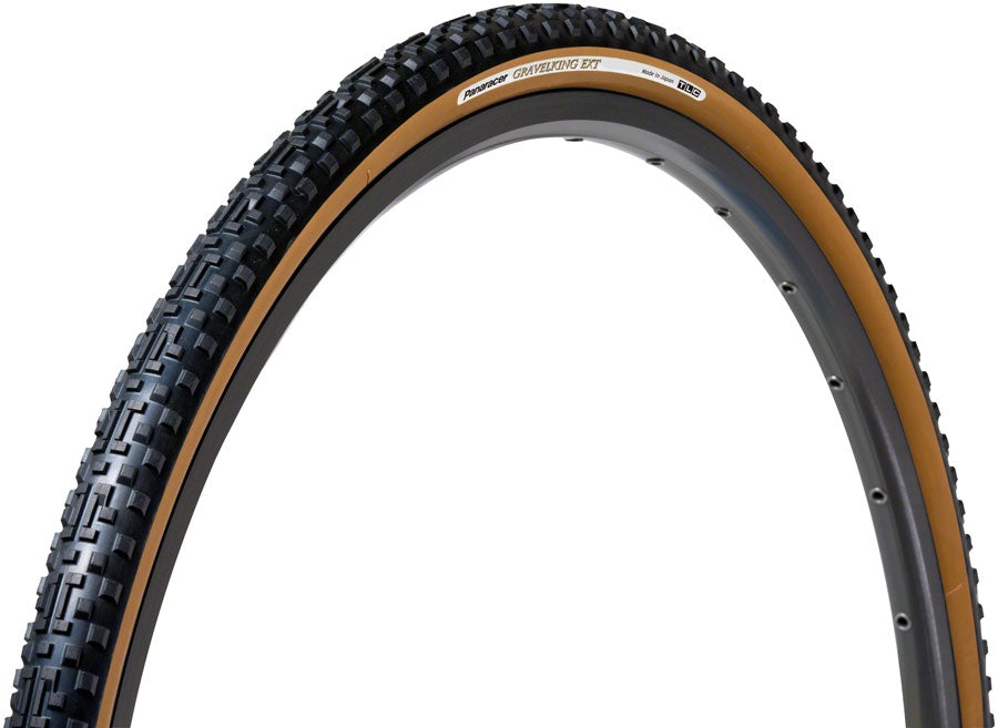 Panaracer GravelKing EXT Tire - 700 x 38, Tubeless, Folding, Black/Brown Buy Cheap Reliable