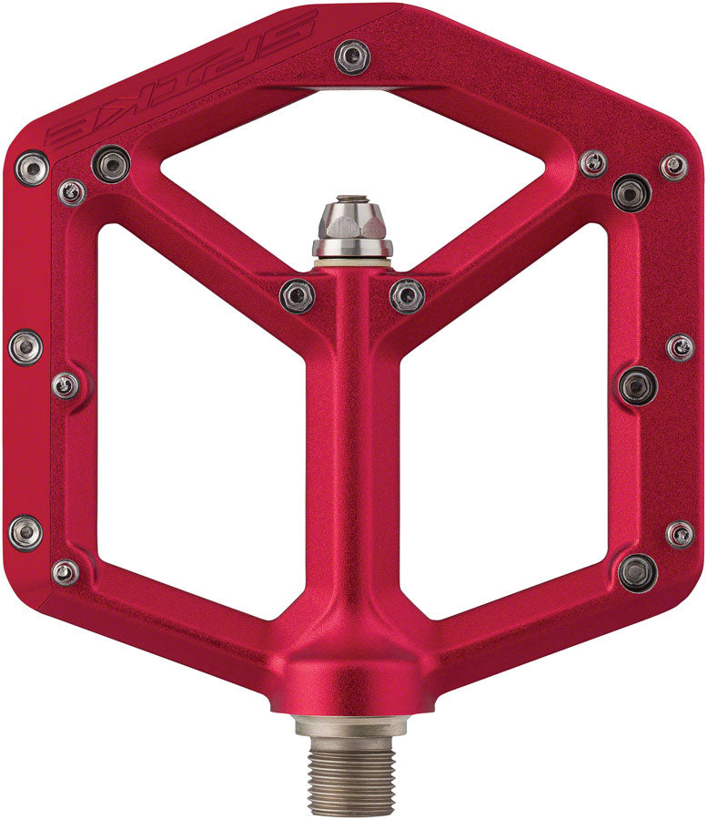 Spank Spike Pedals - Platform, Aluminum, 9/16, Red Cheap Store