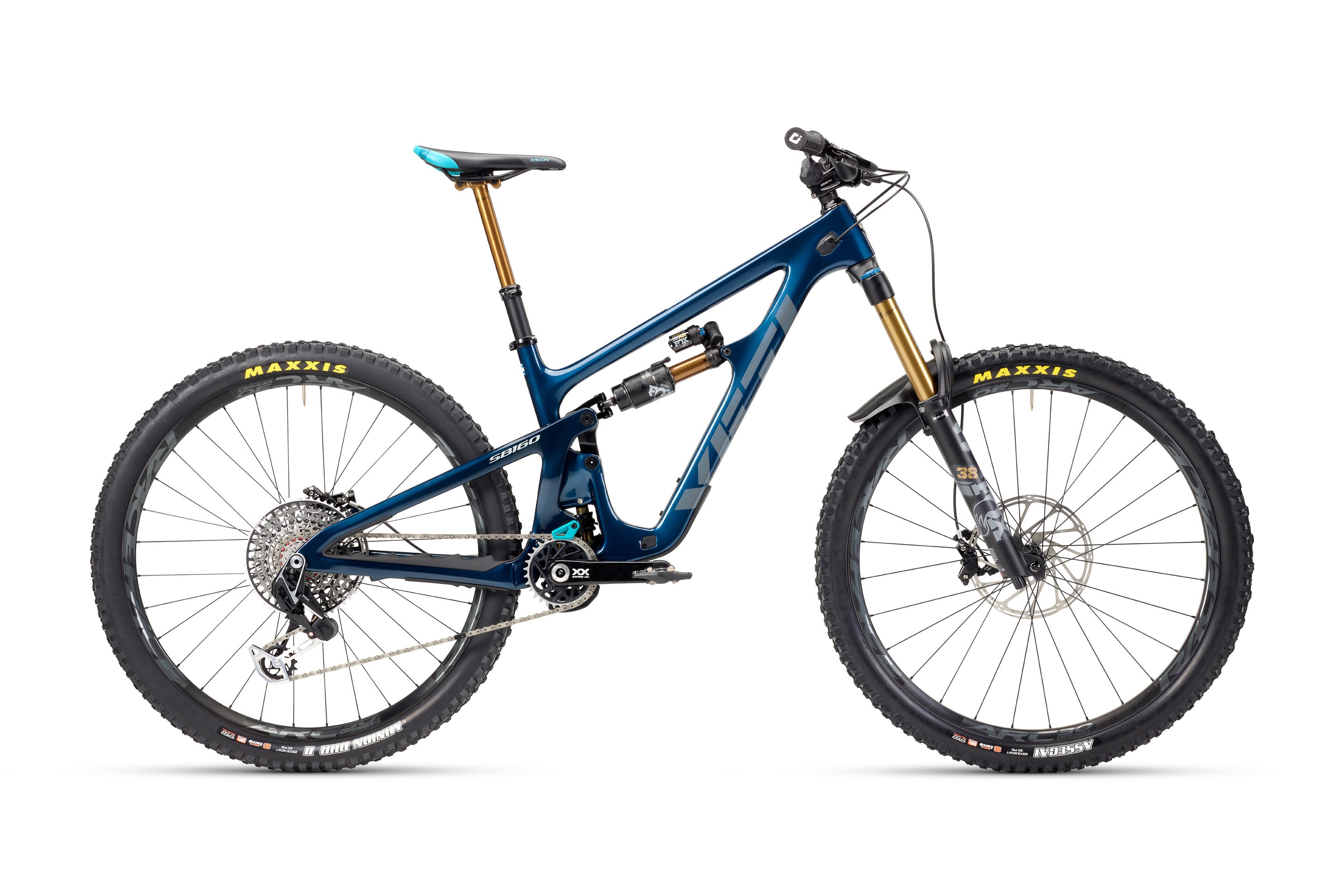 Yeti SB160 Turq Series Complete Bike w/ T4 XX T-Type Build Cobalt Shop For Online