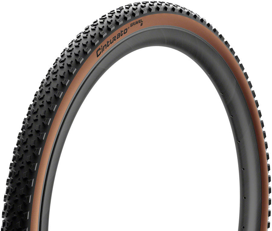 Pirelli Cinturato Gravel S Tire - 700 x 45, Tubeless, Folding, Black/Tan Sale High Quality