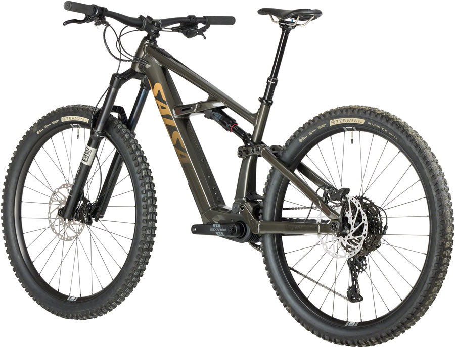 Salsa Moraine Cues 10 Ebike - 29, Aluminum, Coffee Black, Large Cheap Supply