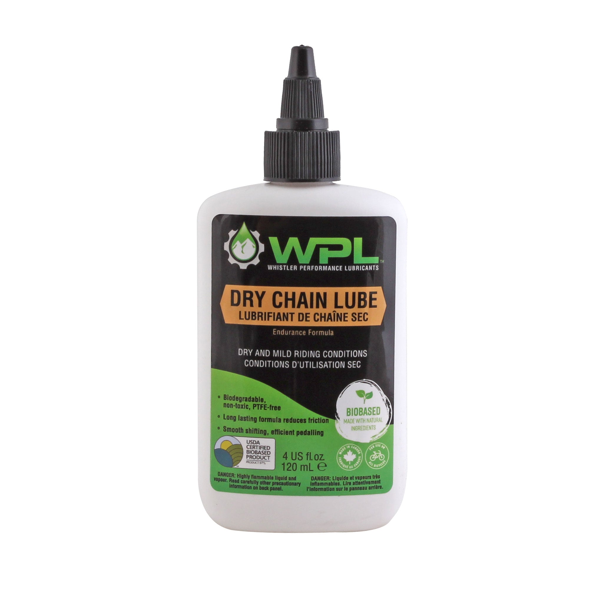 Whistler Performance (WPL) ChainBoost Dry Chain Lubricant 4oz (120ml) Drip Amazing Pice