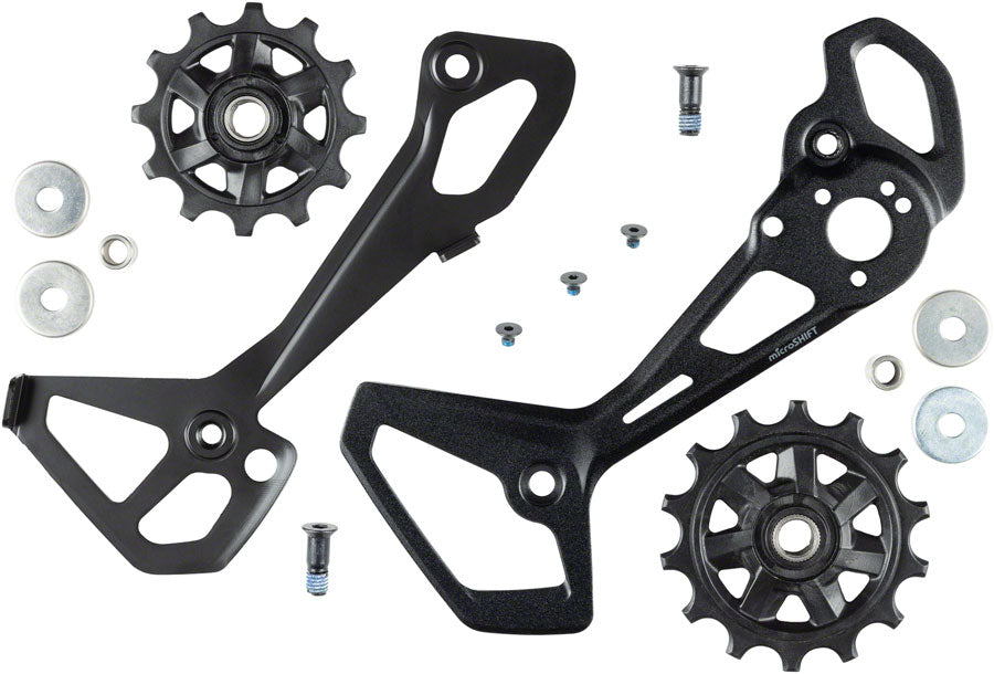 microSHIFT Sword 1x Rear Derailleur Cage Kit - Includes Pulleys Outlet Exclusive