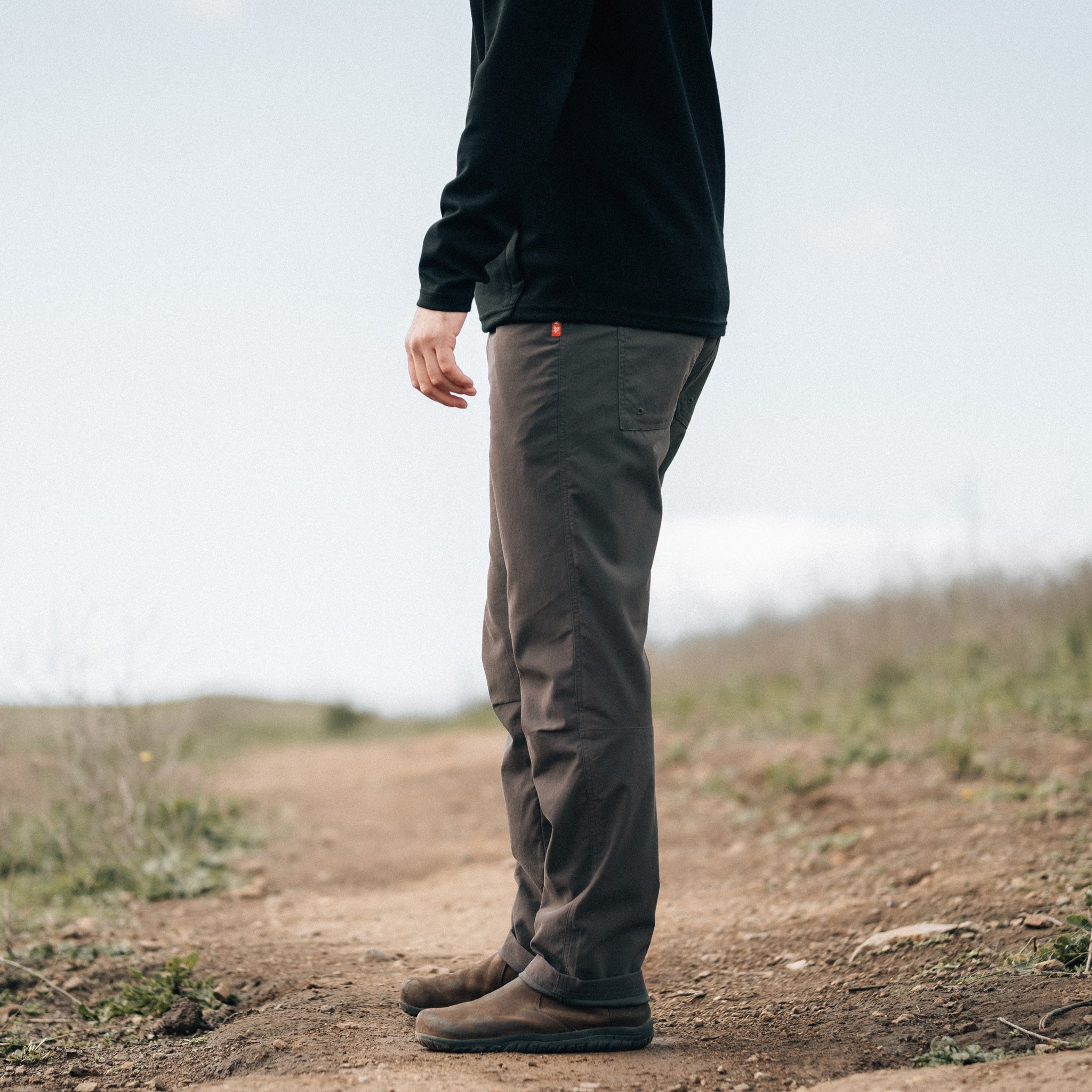 Ketl Mtn Shenanigan Hiking Pants Straight Fit 34 Inseam - Lightweight, Stretchy, Packable, Adventure Travel Men's Pants Grey