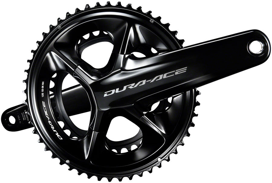 Shimano Dura-Ace FC-R9200 Crankset - 172.5mm, 12-Speed, 52/36t, Hollowtech II Spindle Interface, Black 2025 Unisex Cheap Pice