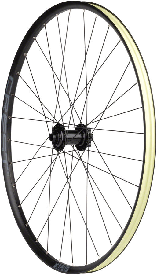 Stan's Crest S2 Front Wheel - 29, 15 x 110mm, 6-Bolt, Black