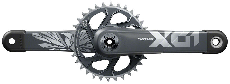 SRAM X01 Eagle Boost Crankset - 170mm, 12-Speed, 32t, Direct Mount, DUB Spindle Interface, Lunar/Polar, 55mm Chainline Buy Cheap Classic