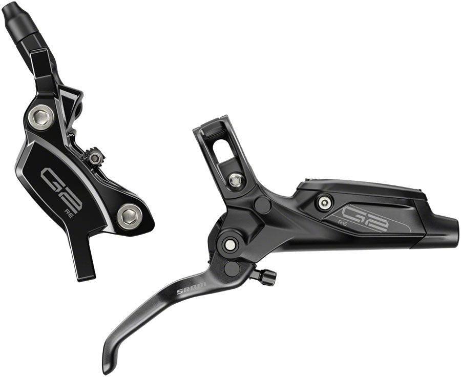 SRAM G2 RE Disc Brake and Lever - Rear, Hydraulic, Post Mount, Gloss Black, A2 Sale Cheap Pices