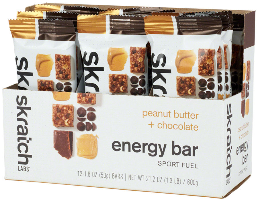 Skratch Labs Skratch Labs Energy Bar Sport Fuel  - Peanut Butter and Chocolate, Box of 12 From China For Sale