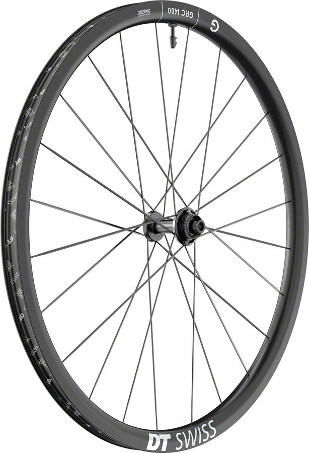 DT Swiss GRC 1400 DICUT 30 Front Wheel - 700, 12 x 100mm, Center-Lock, Black Clearance Affordable