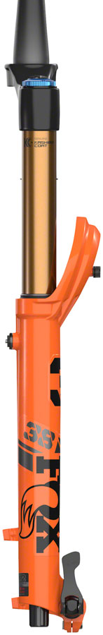 FOX 38 Factory Suspension Fork - 27.5, 170 mm, 15QR x 110 mm, 44 mm Offset, Shiny Orange, Grip 2 Buy Online