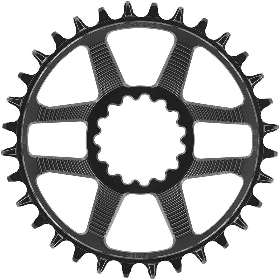 e*thirteen Helix R Chainring - 32t, 11/12-Speed, 52/55mm Flip Flop CL, 3.5mm Offset, e*thirteen DM, Black Cheap Sale The Cheapest