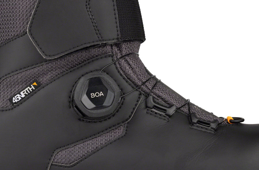 45NRTH Wolvhammer BOA Cycling Boot - Black, Size 44 Free Shipping Online