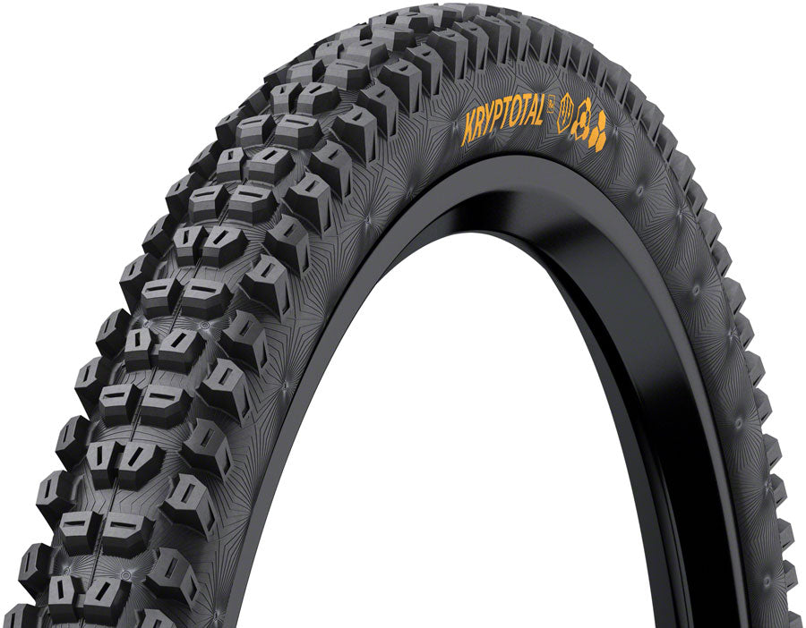 Continental Kryptotal Rear Tire - 27.5 x 2.60, Tubeless, Folding, Black, Soft, Enduro Casing, E25 Outlet Deals