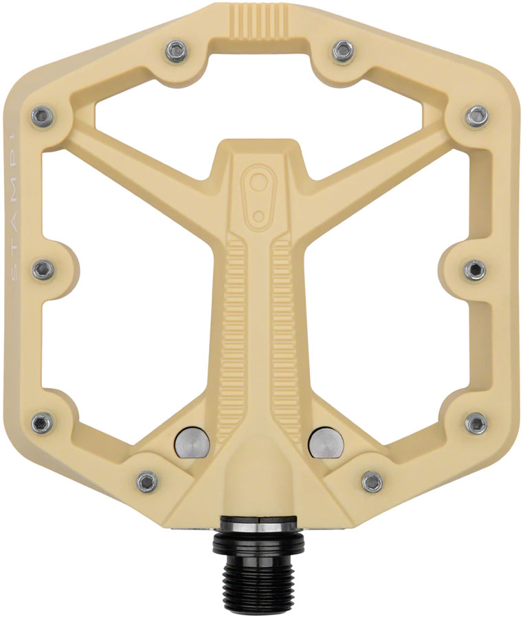 Crankbrothers Stamp 1 Gen 2 Pedals - Platform, Composite, 9/16, Sand, Small Sale Cheap Online