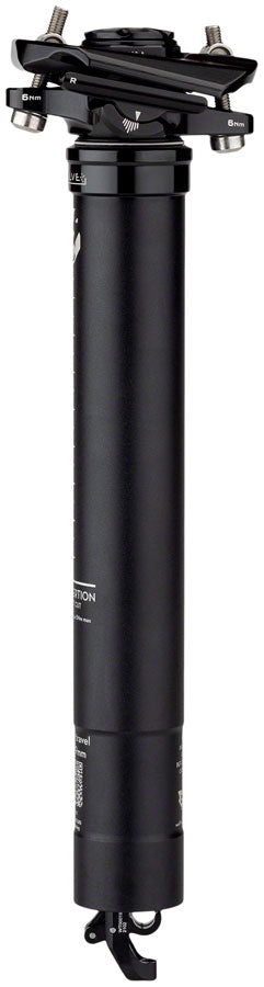 Wolf Tooth Resolve Dropper Seatpost - 34.9, 200mm Travel, Black, Rev 2 Outlet For Nice