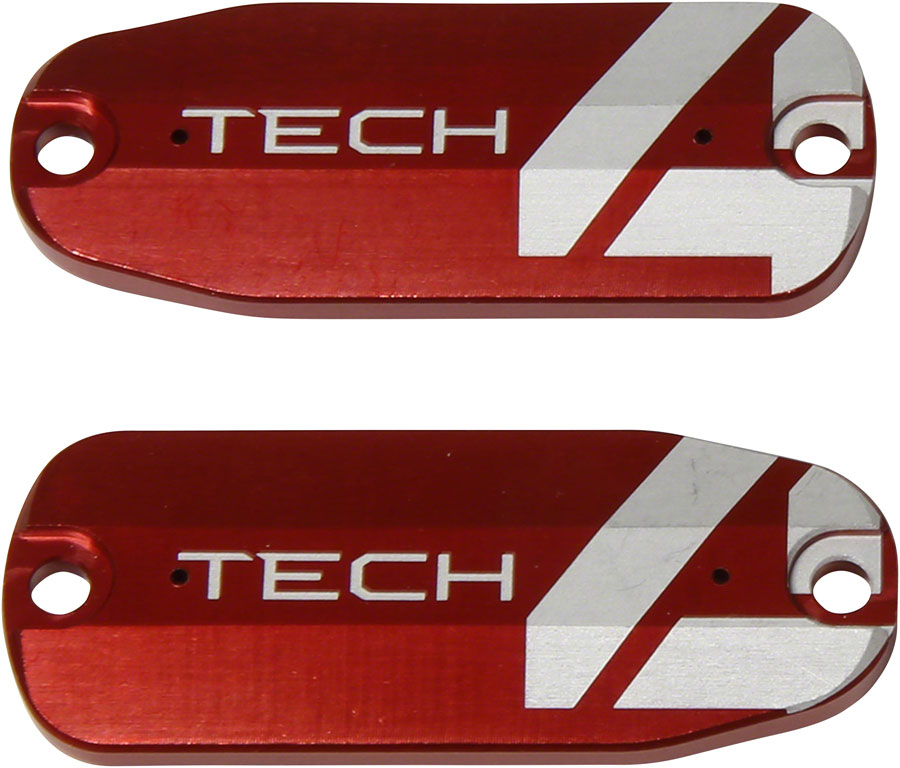 Hope Tech 4 Brake Lever Reservoir Lid - Red, Pair Clearance Wide Range Of