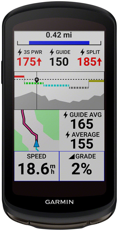 Garmin Edge 1040 Solar Bike Computer - GPS, Wireless, Black Buy Online