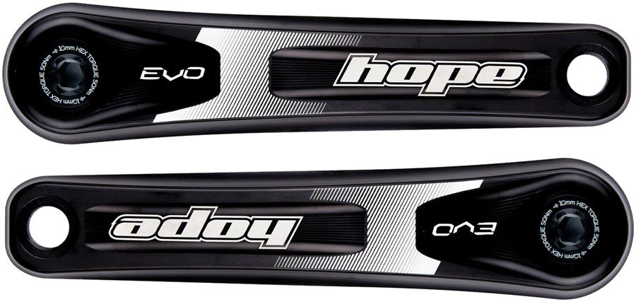 Hope Evo Crankset - 175mm, Direct Mount, 30mm Spindle, For 157mm Super Boost Rear Spacing, Black Outlet Release Dates