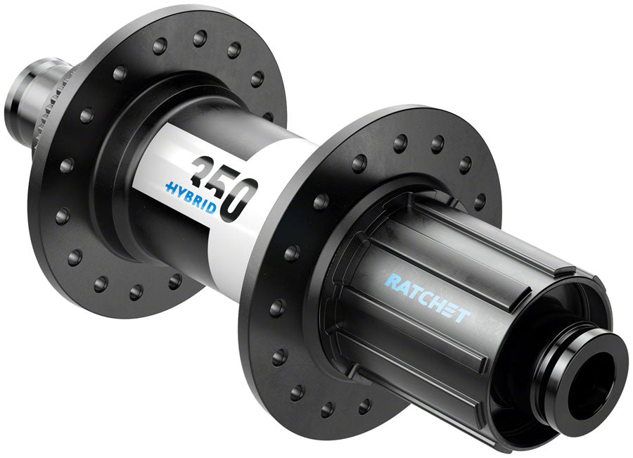 DT Swiss 350 Hybrid Rear Hub - 12 x 148mm, Center-Lock, HG 11 MTN, Black, 32h, 24pt Largest Supplier For Sale