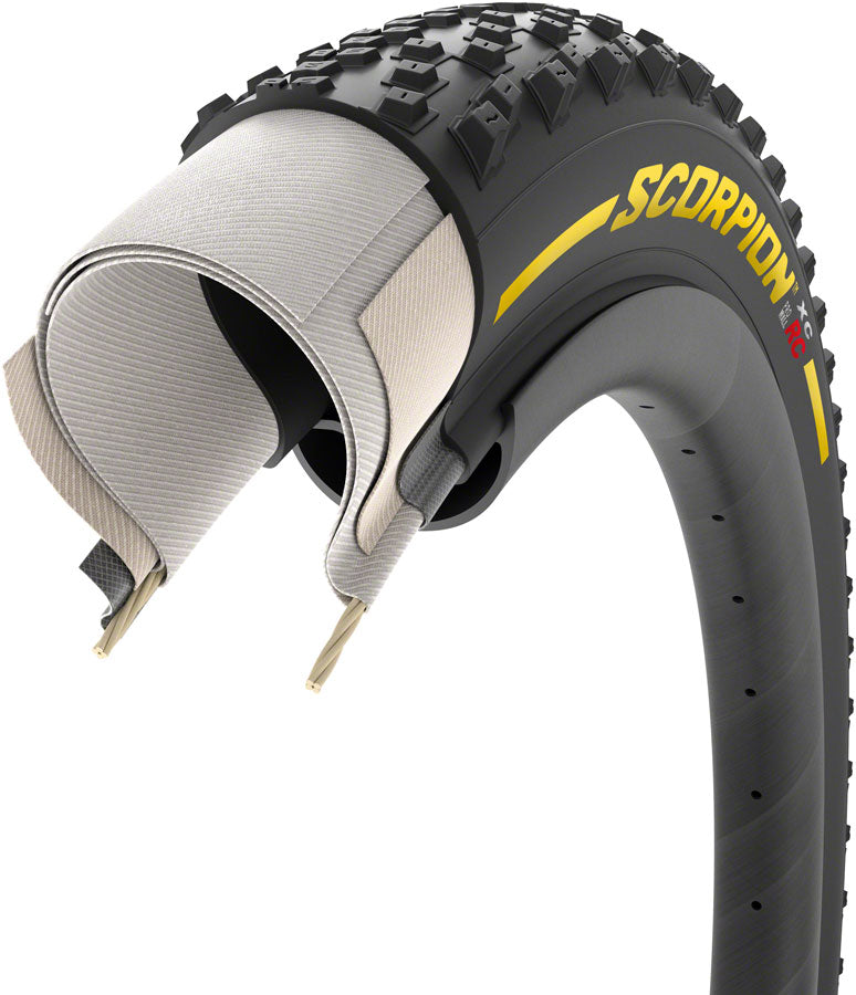 Pirelli Scorpion XC RC Tire - 29 x 2.4, Tubeless, Folding, Yellow Label, Team Edition 100% Authentic