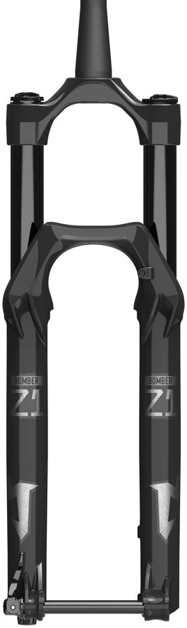 Marzocchi Bomber Z1 Suspension Fork - 27.5, 160 mm, 15QR x 110, 44mm Offset, RAIL, Sweep-Adjust, Shiny Black Buy Cheap 2025