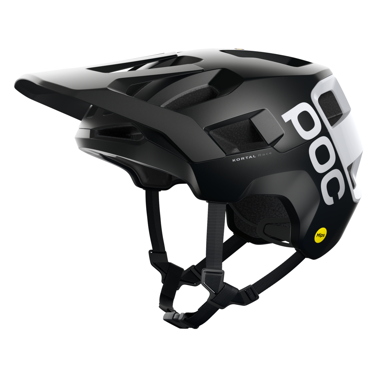 POC Kortal Race MIPS - Uranium Black Matt/Hydrogen White, Medium/Large Clearance Big Sale