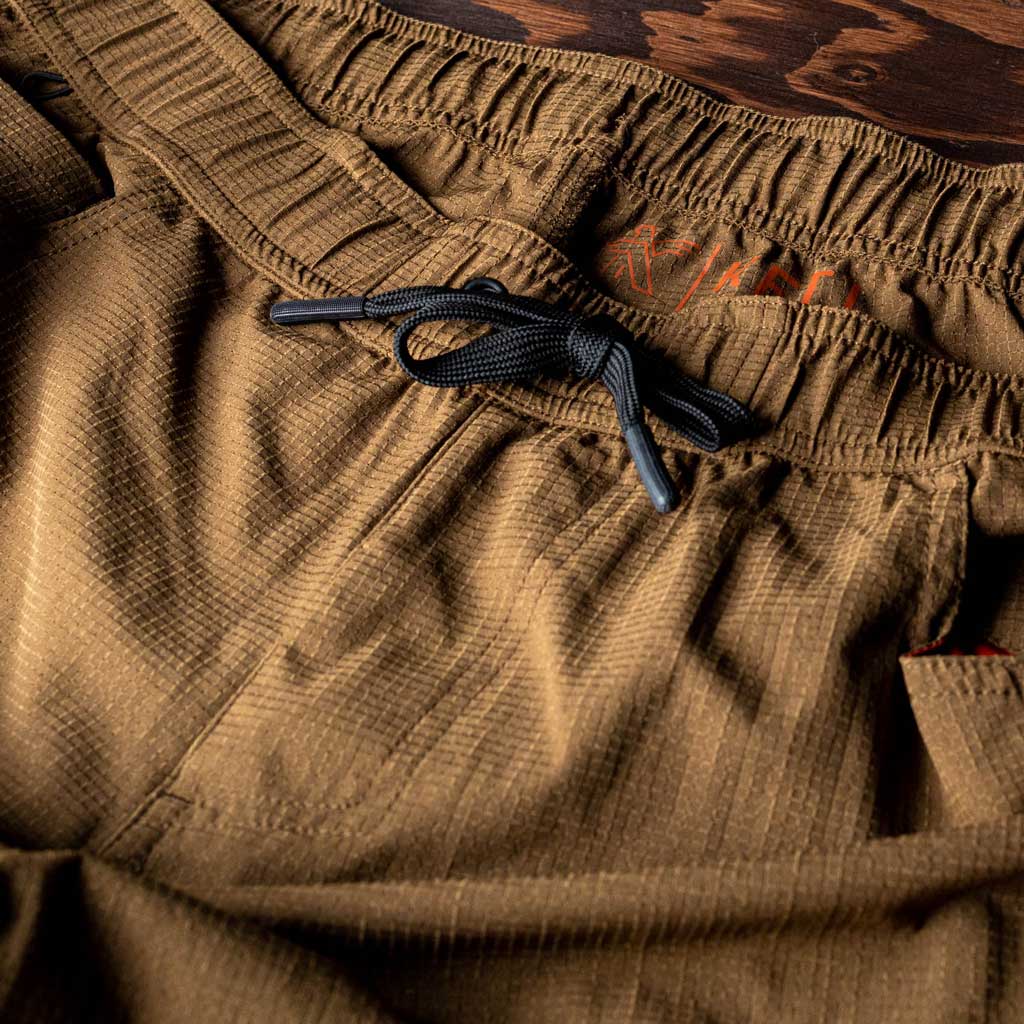 KETL Mtn Vent Lightweight Pants 32 Inseam: Summer Hiking & Travel - Ultra-Breathable, Packable & Stretchy - Brown Men's