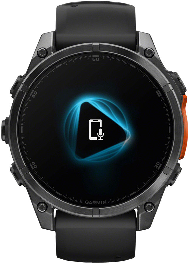 Garmin fenix 8 Smartwatch - 47mm, AMOLED, Slate Gray with Black Silicone Band Inexpensive