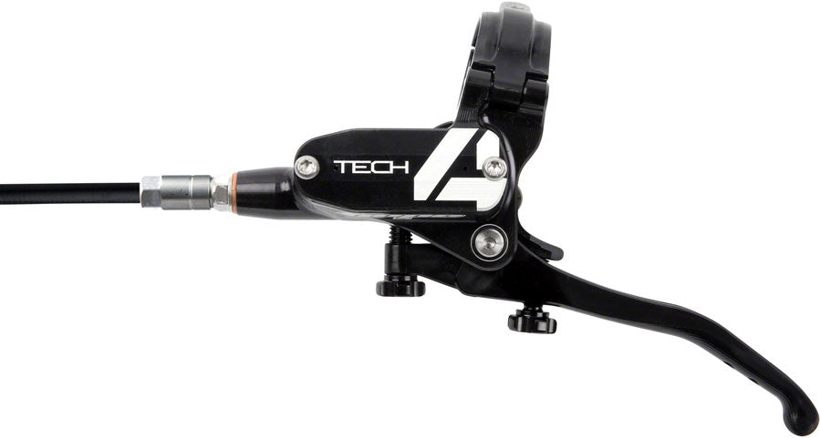 Hope Tech 4 V4 Disc Brake and Lever Set - Front, Hydraulic, Post Mount, Black Online Cheap Pice