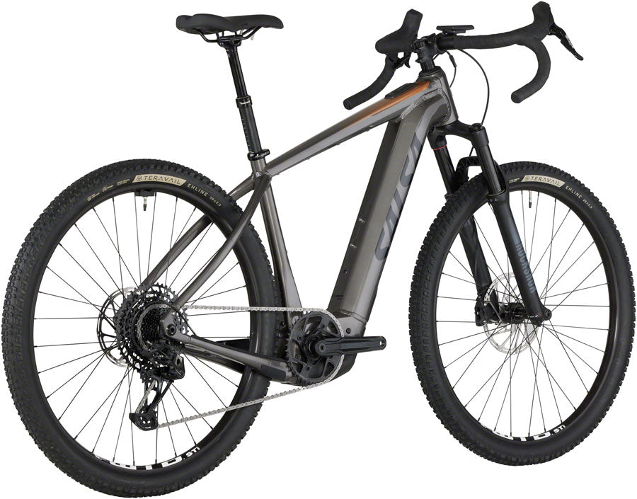 Salsa Tributary Apex Eagle SUS Ebike - 29, Aluminum, Charcoal, X-Large Clearance For Cheap