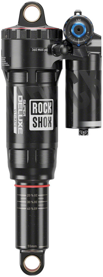 RockShox Super Deluxe Ultimate RC2T Rear Shock - 230 x 62.5 mm, Linear Air, 0 Neg/2 Pos Token, Reb 55 / Comp 30, L/O4, How Much Cheap Online