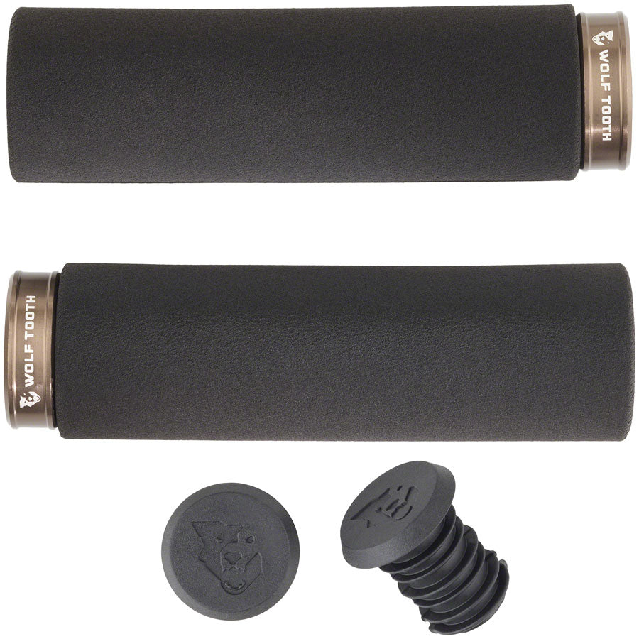 Wolf Tooth Fat Paw Lock-on Grips - Black/Espresso Sale Online Cheap