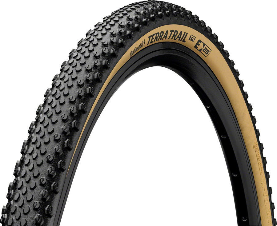 Continental Terra Trail Tire - 700 x 40, Tubeless, Folding, Black/Cream, BlackChili, ProTection, E25 Amazon Cheap Pice