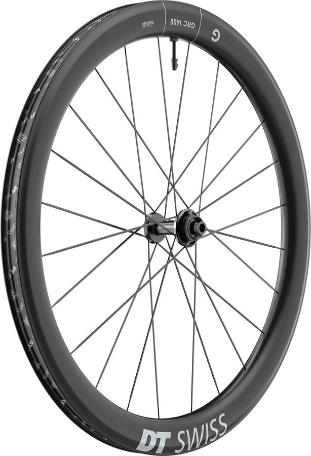 DT Swiss GRC 1400 DICUT 50 Front Wheel - 700c, 12 x 100mm, Center-Lock, Black Online Cheap Online