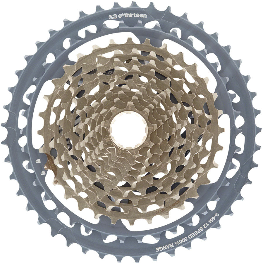 e*thirteen Helix Race Cassette - 12-Speed, 9-45t, Gray Cheap Sale Big Discount