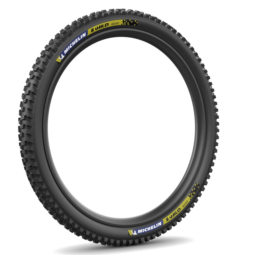 Michelin E-Wild Rear Racing Line Tire - 27.5 x 2.6, Tubeless, Folding, Blue & Yellow Decals Shop For Cheap Pice