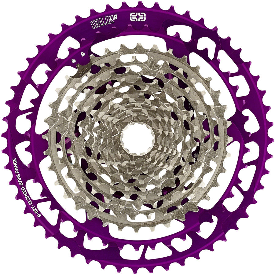 e*thirteen Helix Race Cassette - 12-Speed, 9-52t, Eggplant Discount Supply