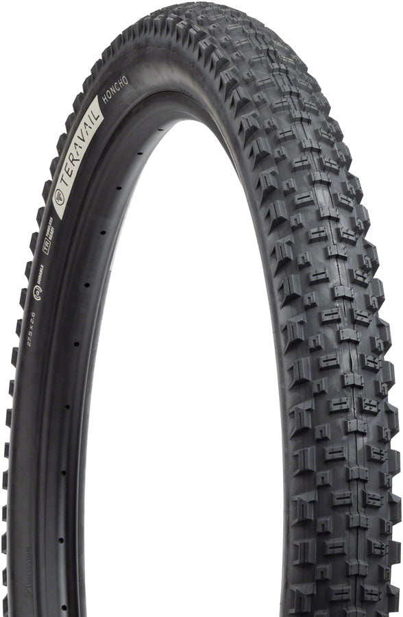 Teravail Honcho Tire - 27.5 x 2.6, Tubeless, Folding, Black, Light and Supple, Grip Compound With Mastercard Cheap Pice