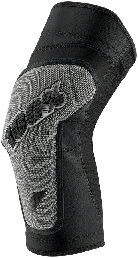 100% Ridecamp Knee Guards - Black/Gray, Large With Mastercard Cheap Pice